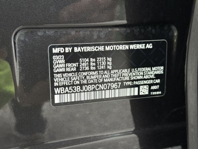 2023 BMW 540i 540i