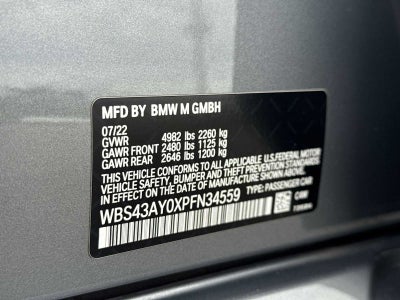 2023 BMW M3 Competition xDrive