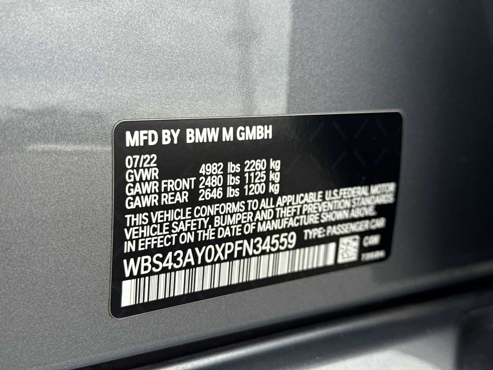 2023 BMW M3 Competition xDrive