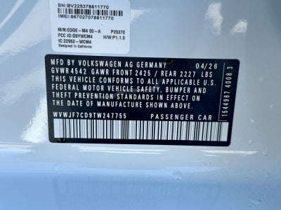 2026 Volkswagen Golf R 2.0T DSG