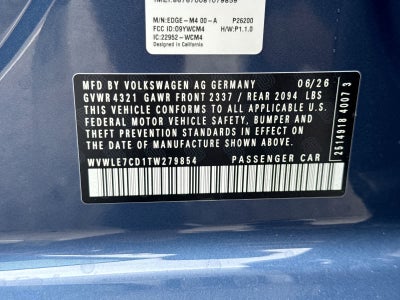 2026 Volkswagen Golf GTI 2.0T S
