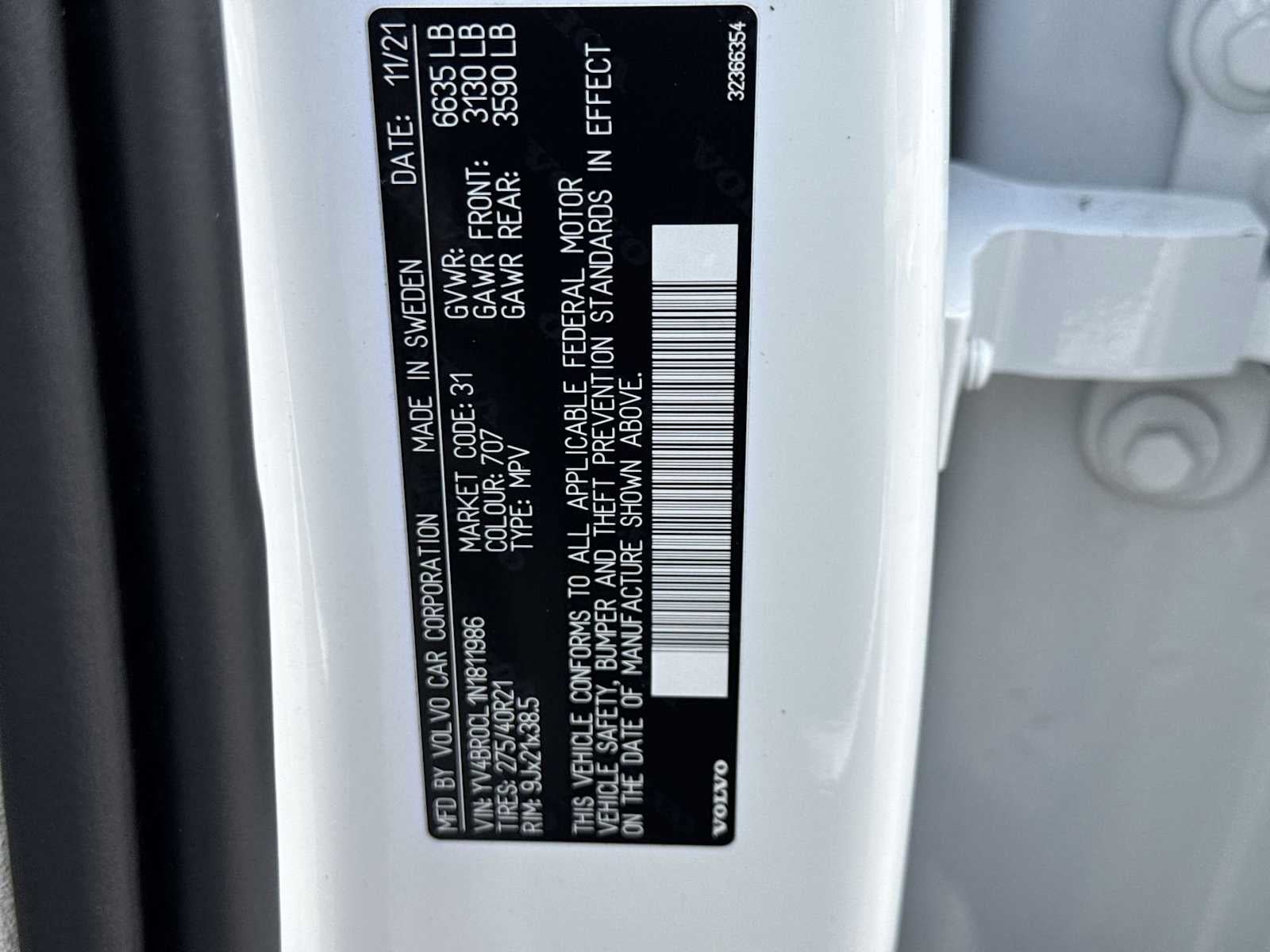 2022 Volvo XC90 Recharge Plug-In Hybrid Inscription