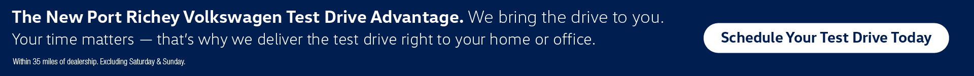 Test Drive Advantage